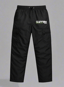 Black/Cargo windbreaker trouser