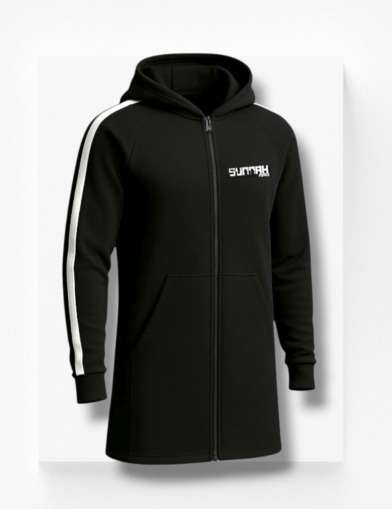 Black/white – Hoodie