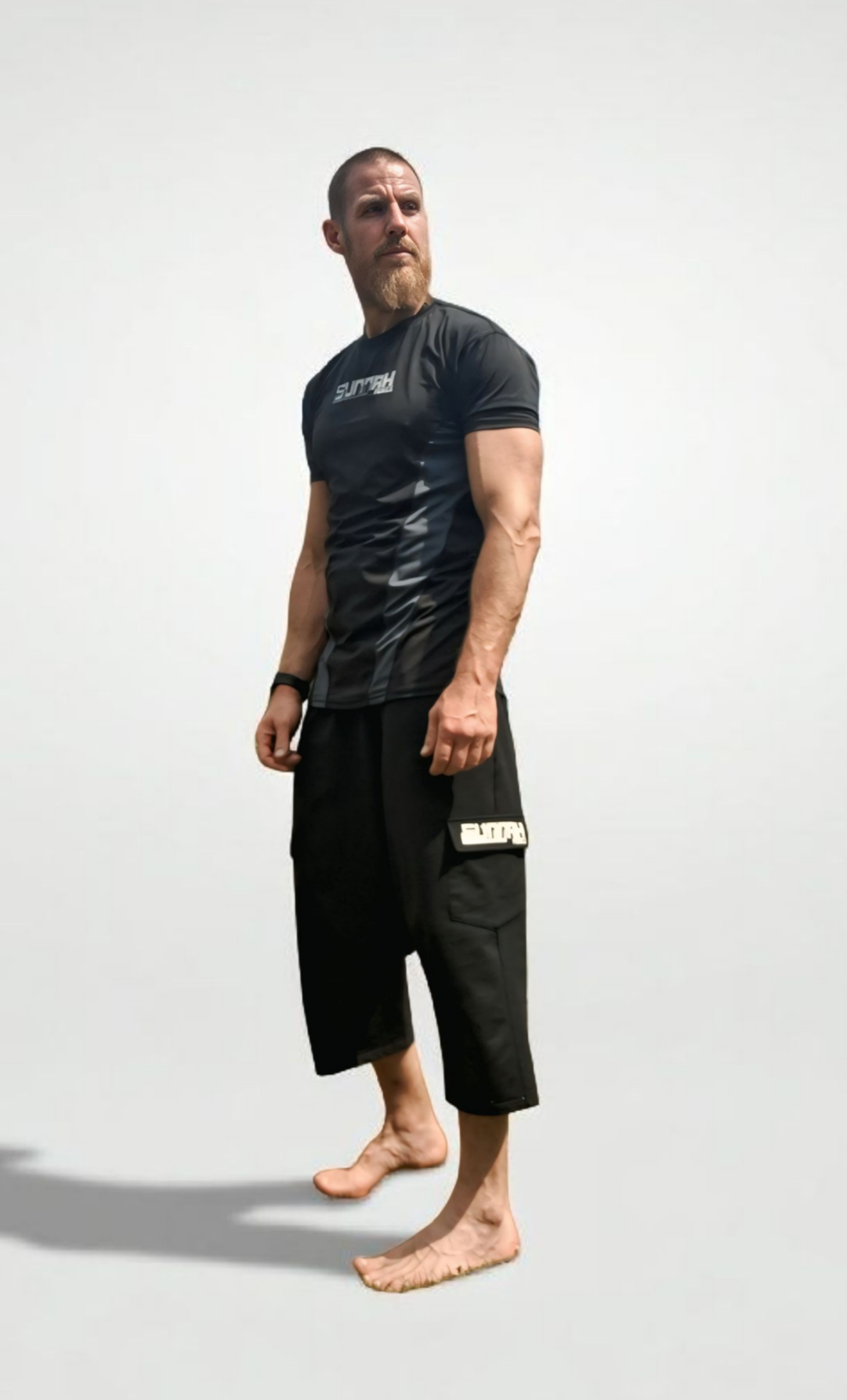 Black/Grey - Tshirt