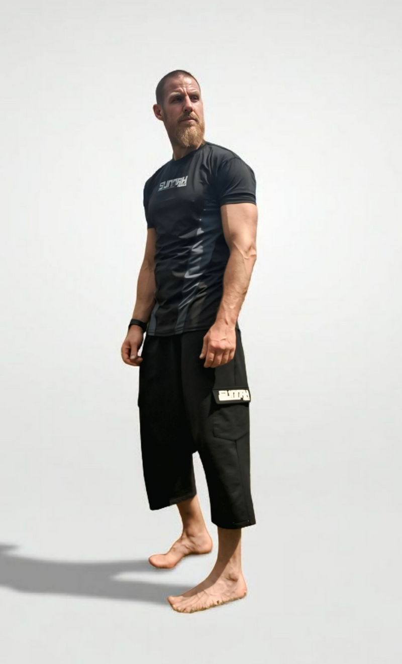 Black/Grey - Tshirt