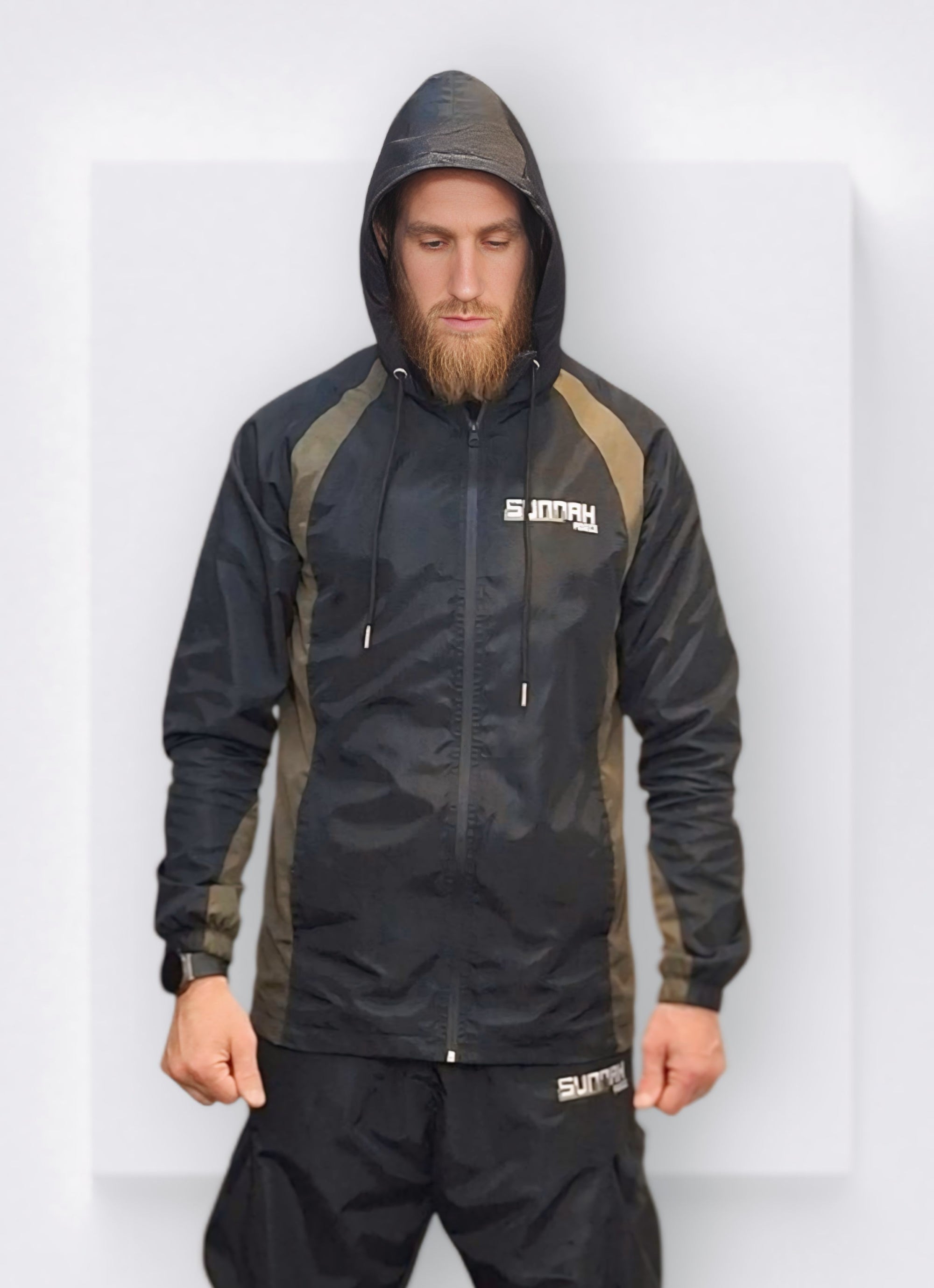 Black/green – Hoodie