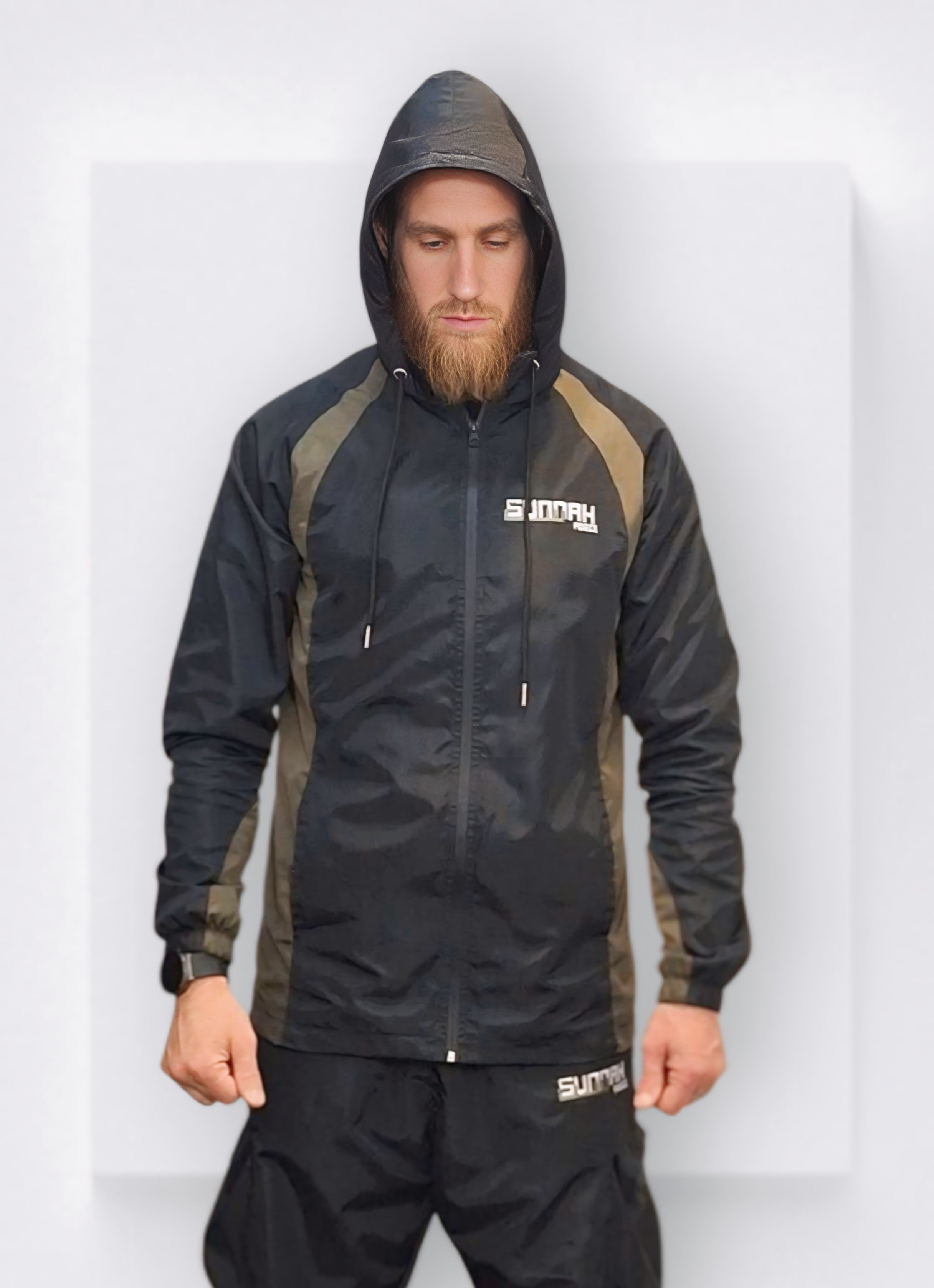 Black/green – Hoodie
