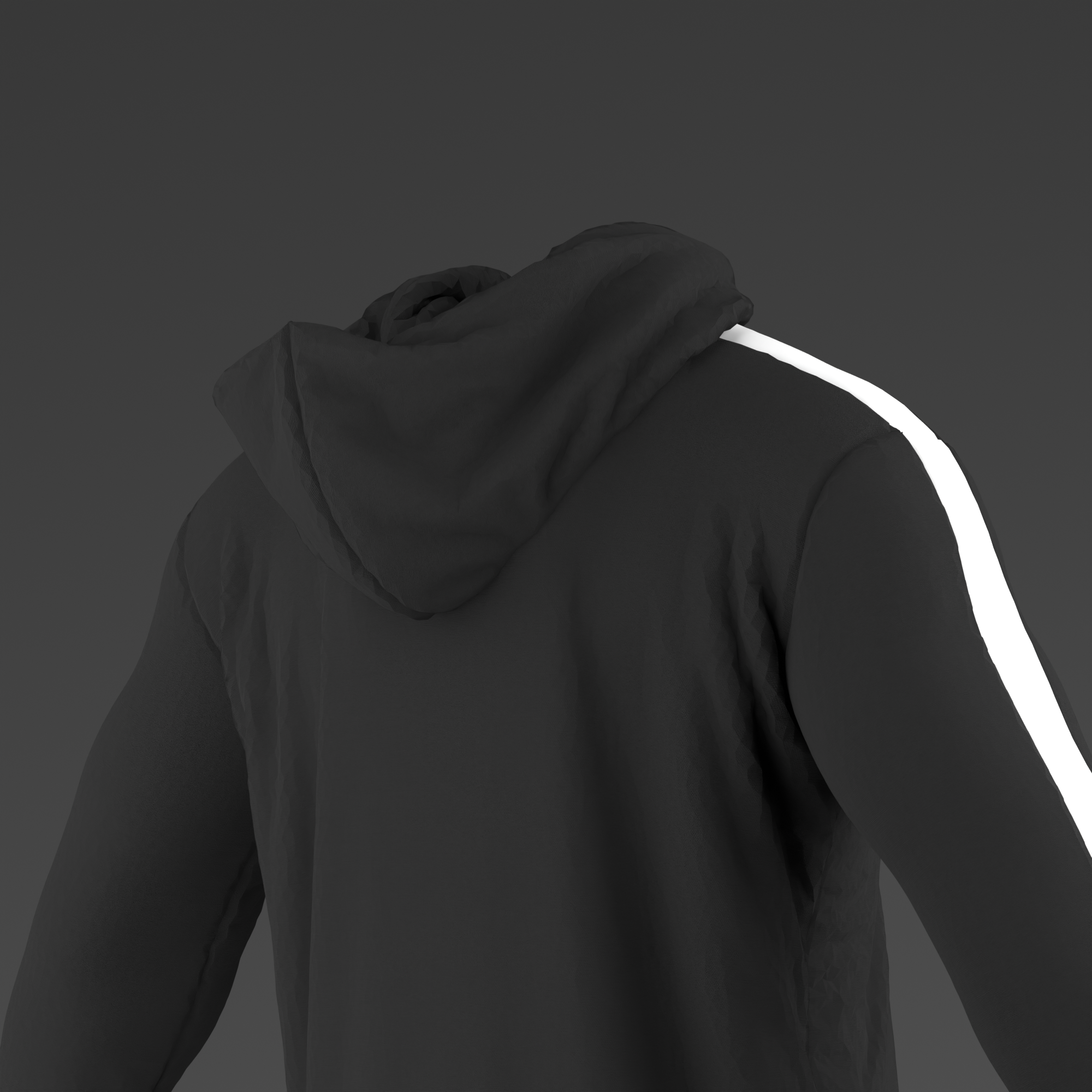 Black/white – Hoodie