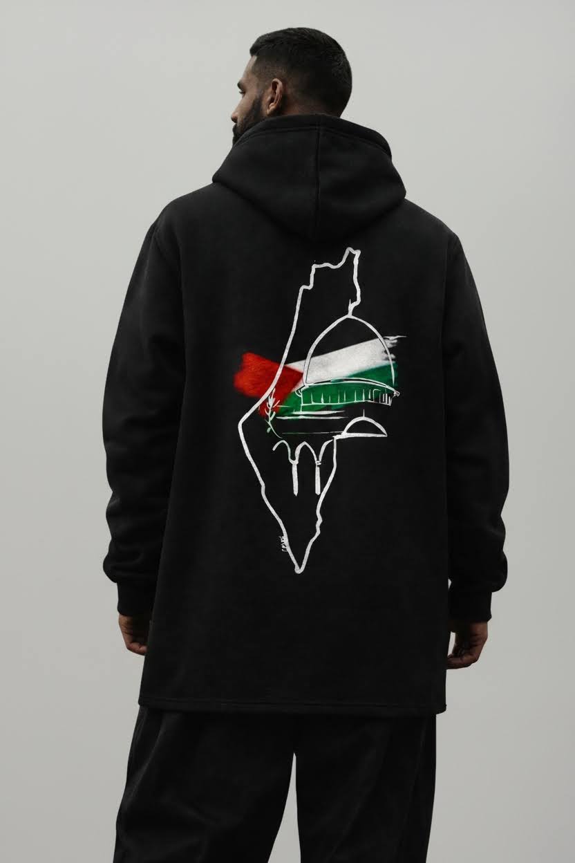 Stand with Palestine Solidarity Hoodie (100% Profits Donated)