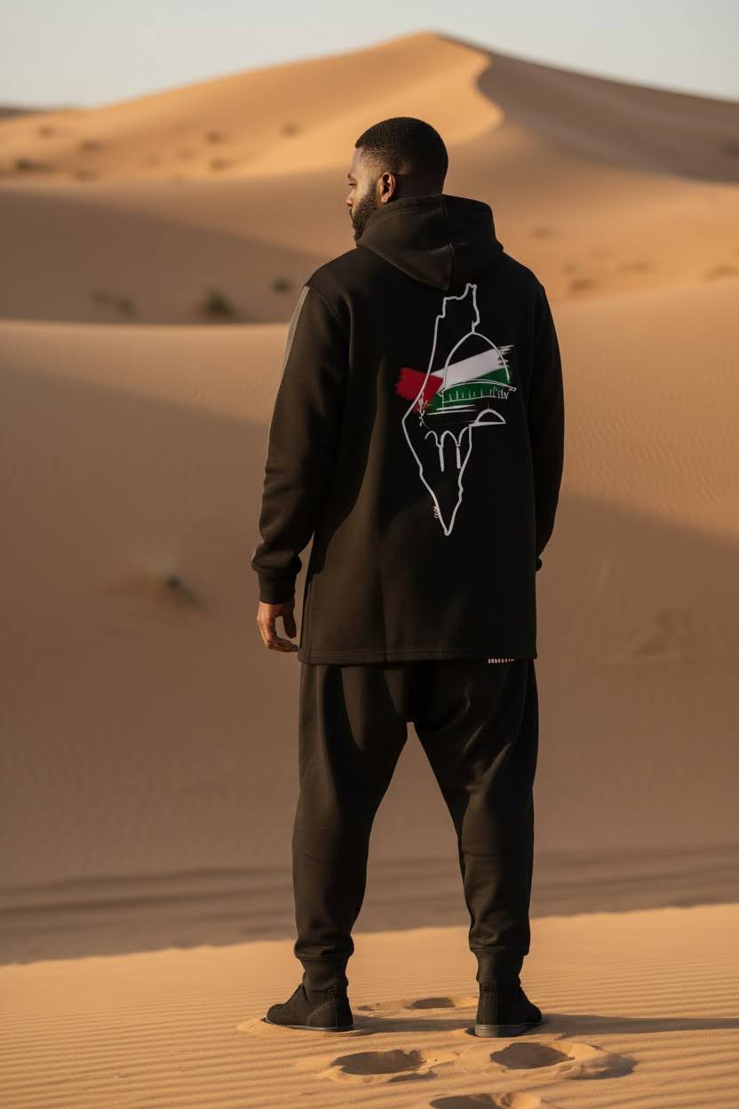 Stand with Palestine Solidarity Hoodie (100% Profits Donated)