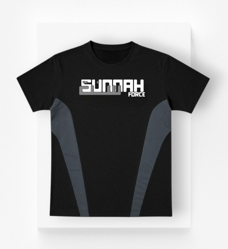 Black/Grey - Tshirt