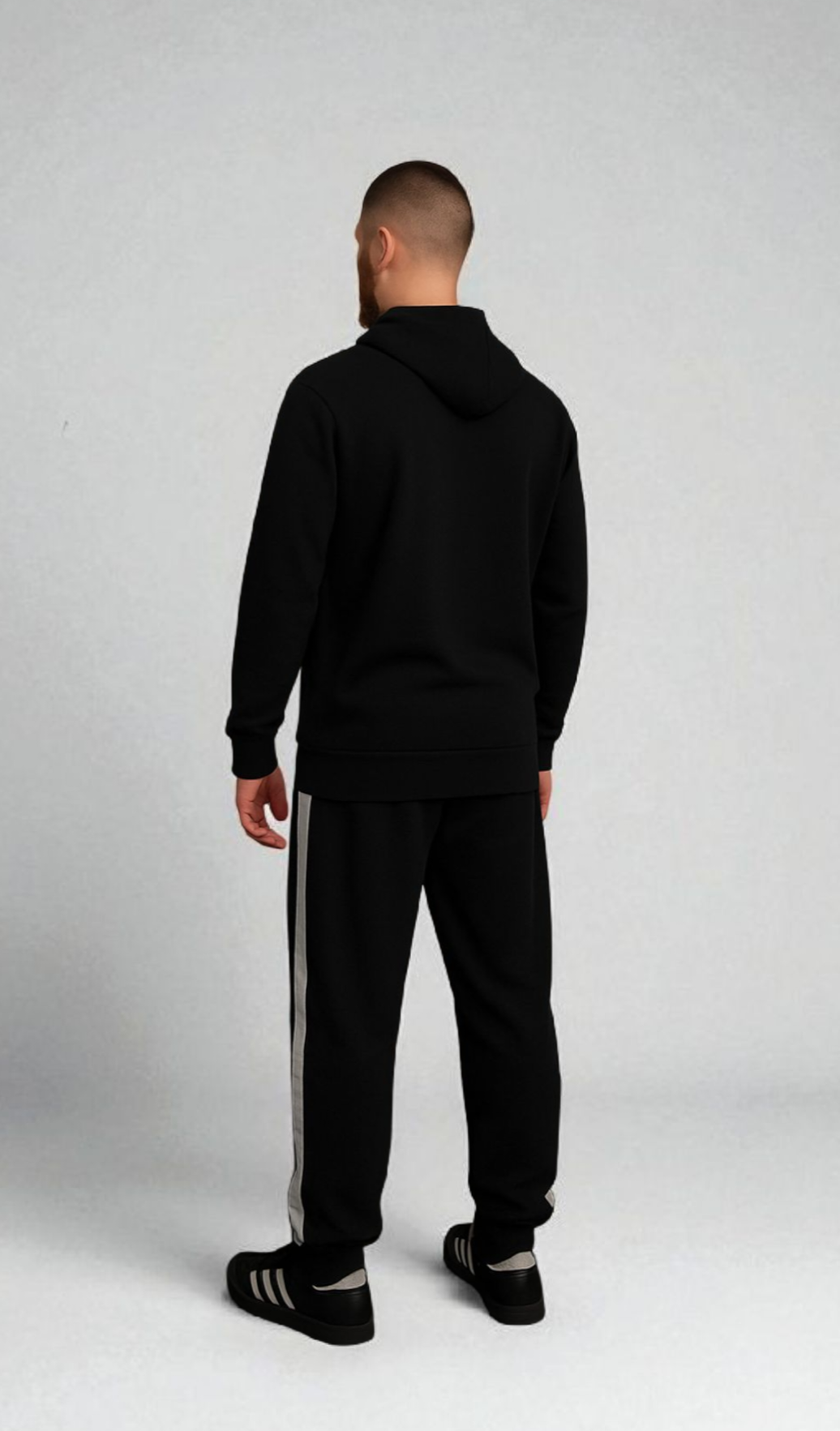 Black/white Jogging-suit