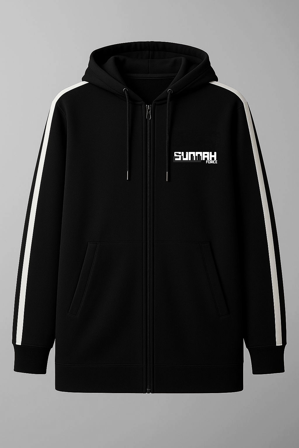 Black/white – Hoodie
