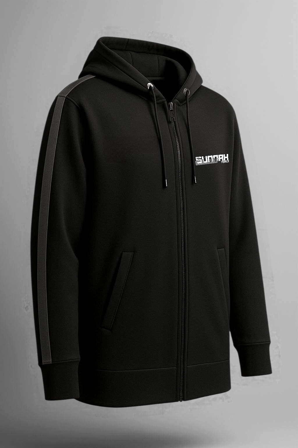 Black/Grey - Hoodie