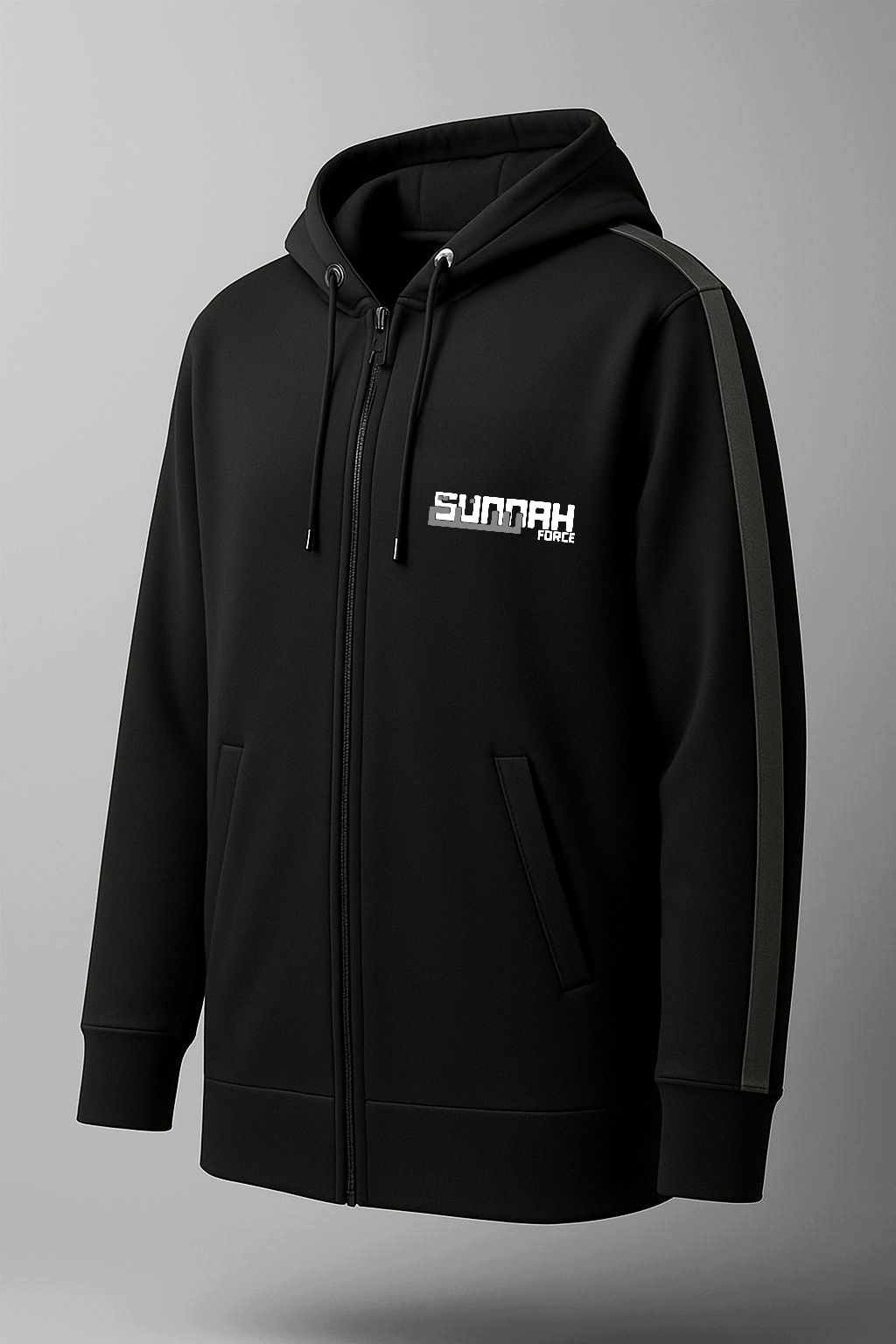 Black/Grey - Hoodie