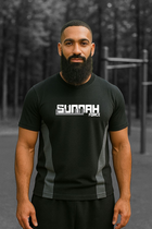 Black/Grey - Tshirt