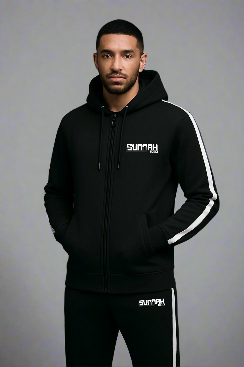 Black/white – Hoodie