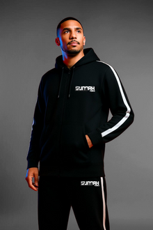 Black/white Jogging-suit