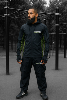 Black/green – Hoodie