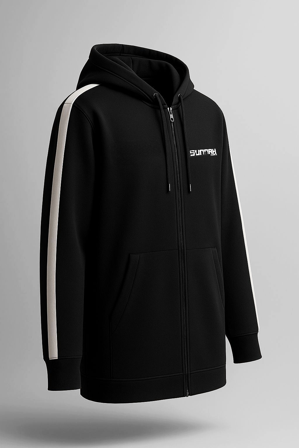 Black/white – Hoodie