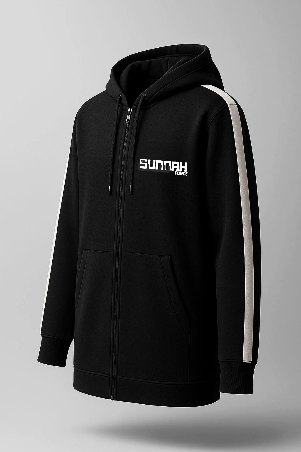 Black/white – Hoodie
