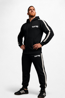 Black/white Jogging-suit
